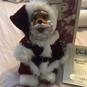 Santa Claus Figure - Red and White